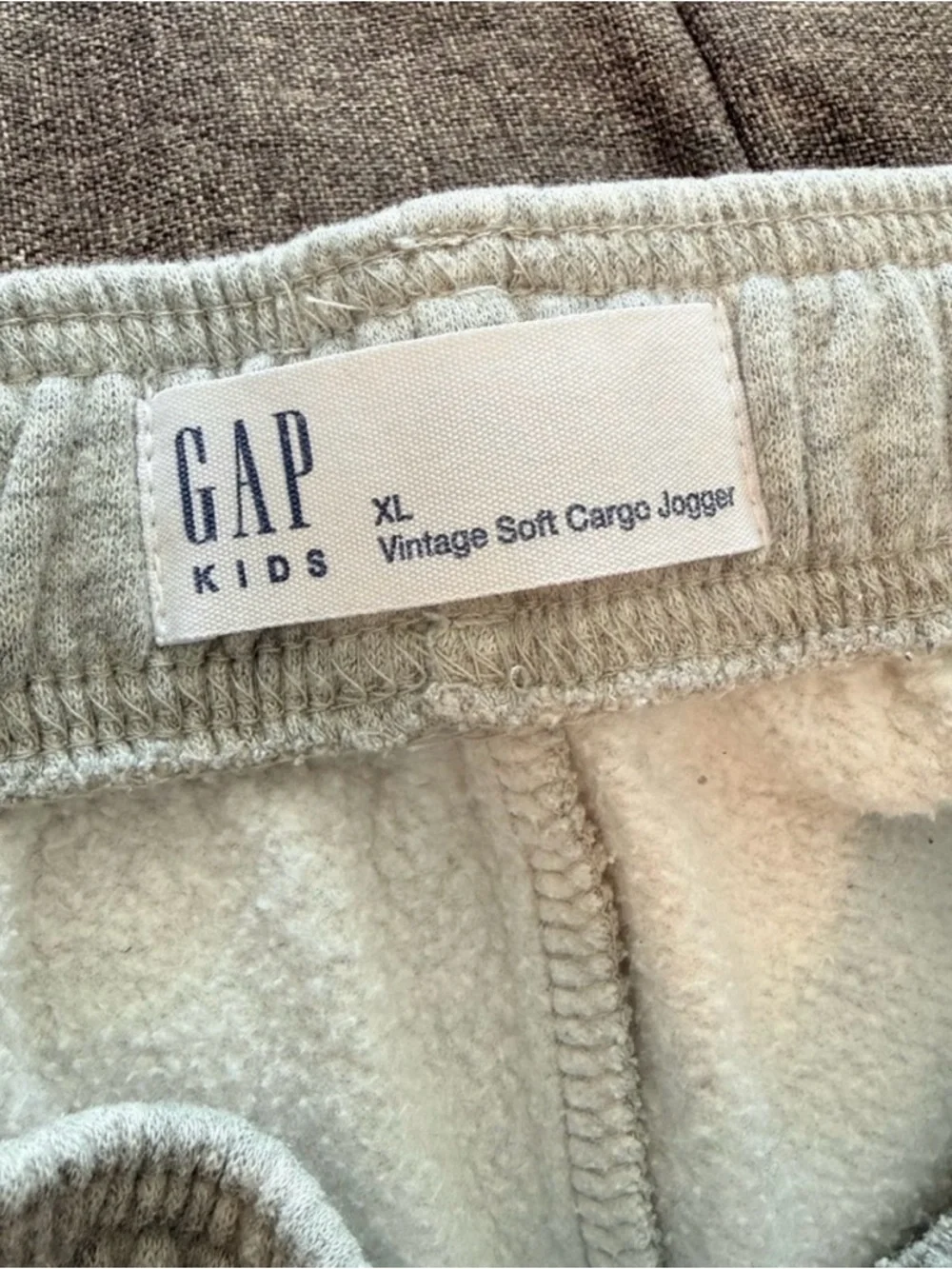GAP Kids XL Sweatpants Bundle 2 Pair Gray Cargo Black Wide Leg
